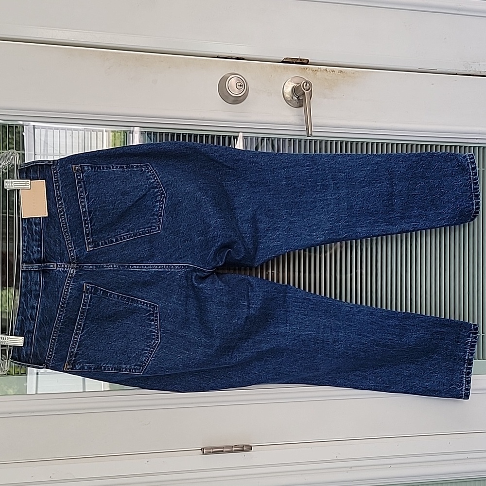 Everlane The Curvy 90s Cheeky Straight Rigid Crop Jean Sz 29 Button Fly - Picture 6 of 11